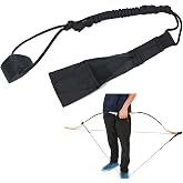 TOPARCHERY Bow Stringer Tool for Recurve Bow and Longbow Accessories | With Universal Fit Nylon String and Nonslip Design for Safe Stringing