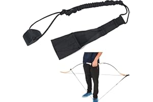 TOPARCHERY Bow Stringer Tool for Recurve Bow and Longbow Accessories with Universal Fit Nylon String and Nonslip Design for Safe Stringing