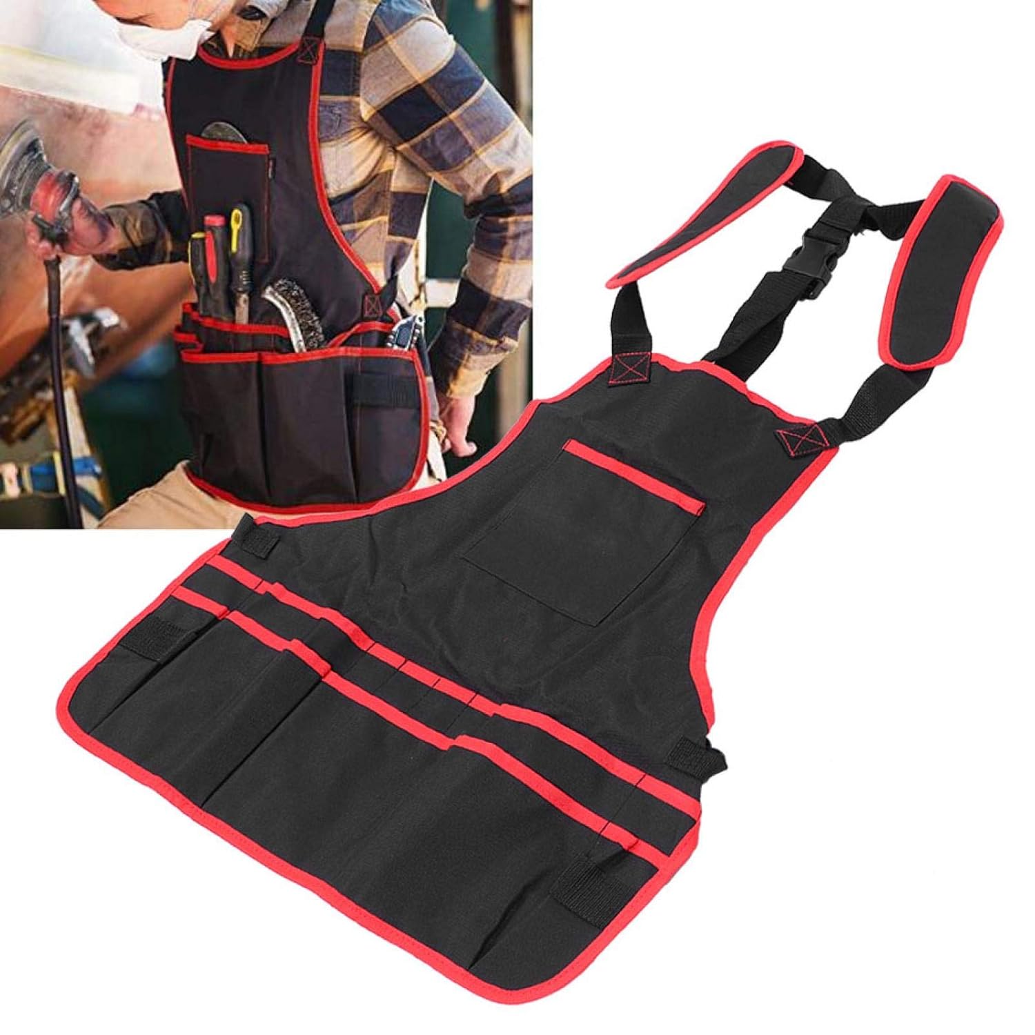Buy Woodworking Aprons, Adjustable Work Apron Professional Gardener