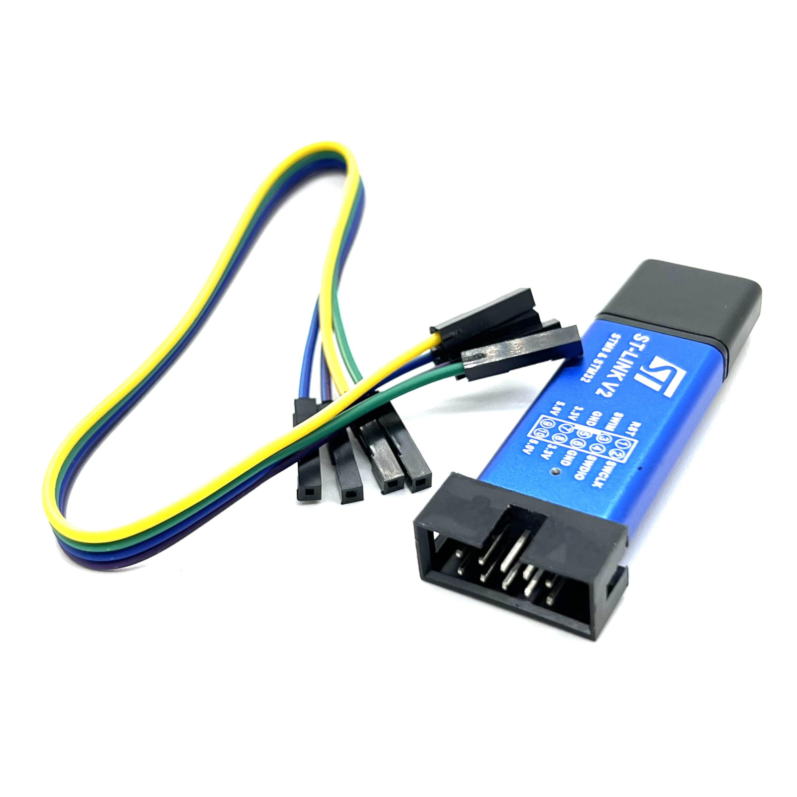 eMagTech ST-LINK V2 Emulator Downloader Supporting Downloading and Debugging STM8 STM32 ST-Link V2 Editor STM8 STM32 Emulator Downloader