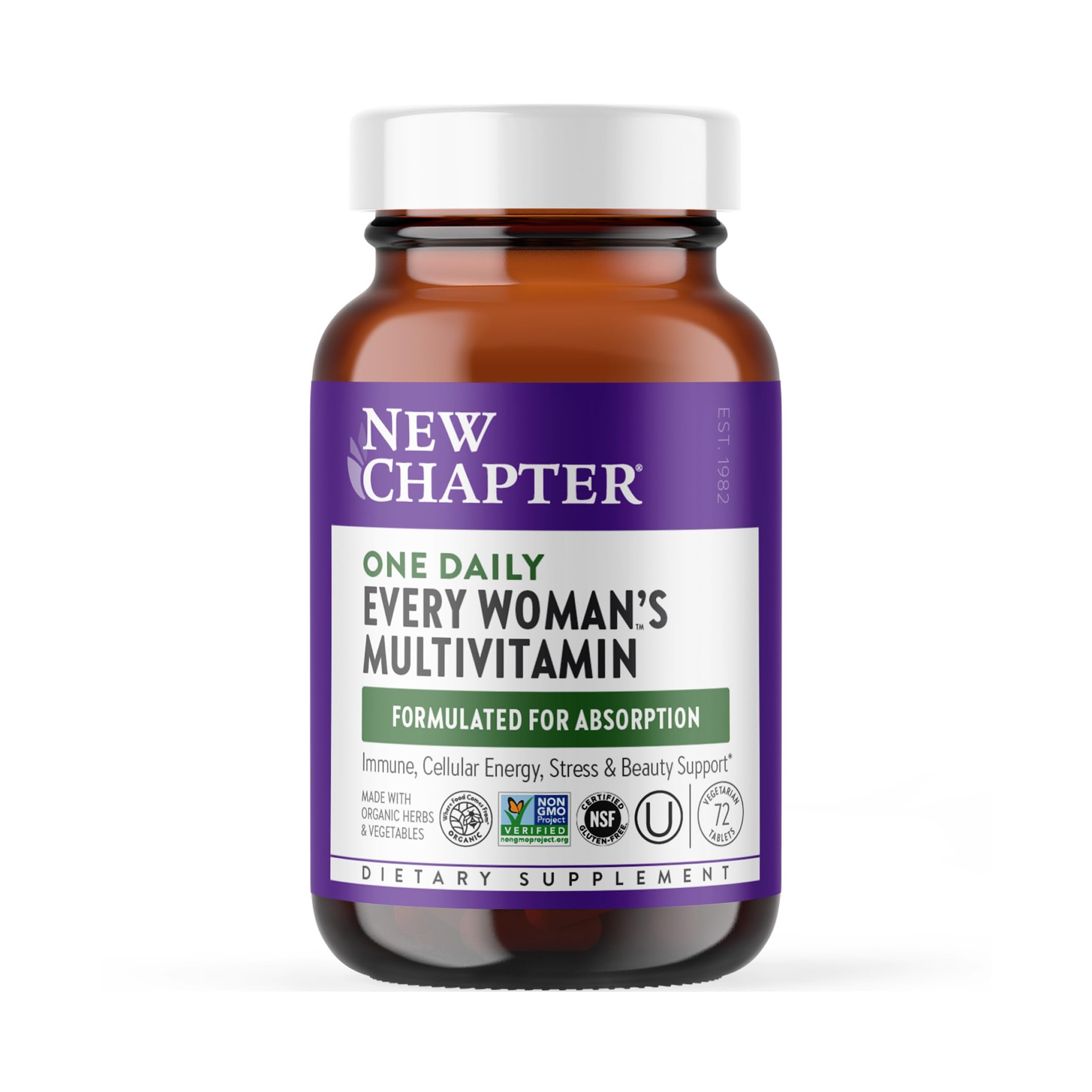 New Chapter Every Woman's One Daily Multivitamin 18+, 72 Tablets