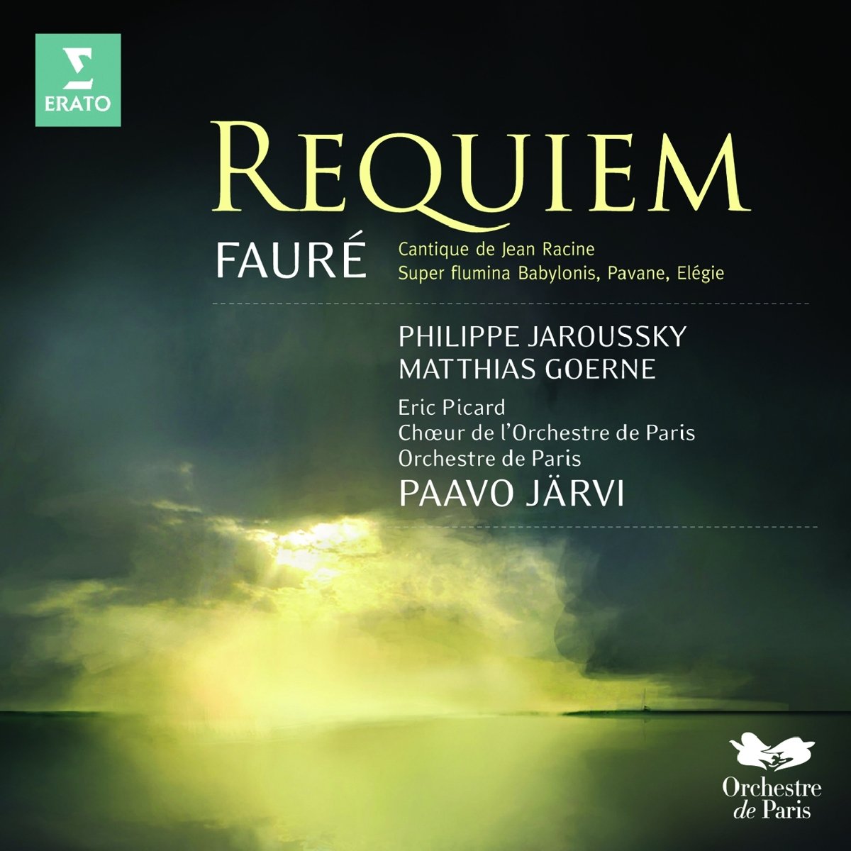 Fauré Requiem Gabriel Fauré, Paavo Järvi Amazon.fr Musique