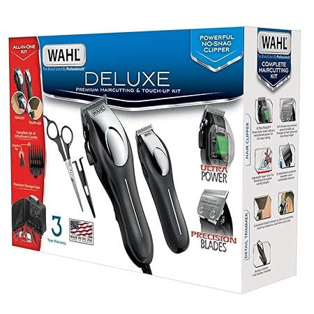 wahl deluxe haircutting & touch up kit