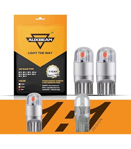 Lot De 10 Ampoules LED T10/194 12V - 10 SMD 5630, 6500K Blanc Jour - Pour Plaque, Plafonnier, Porte