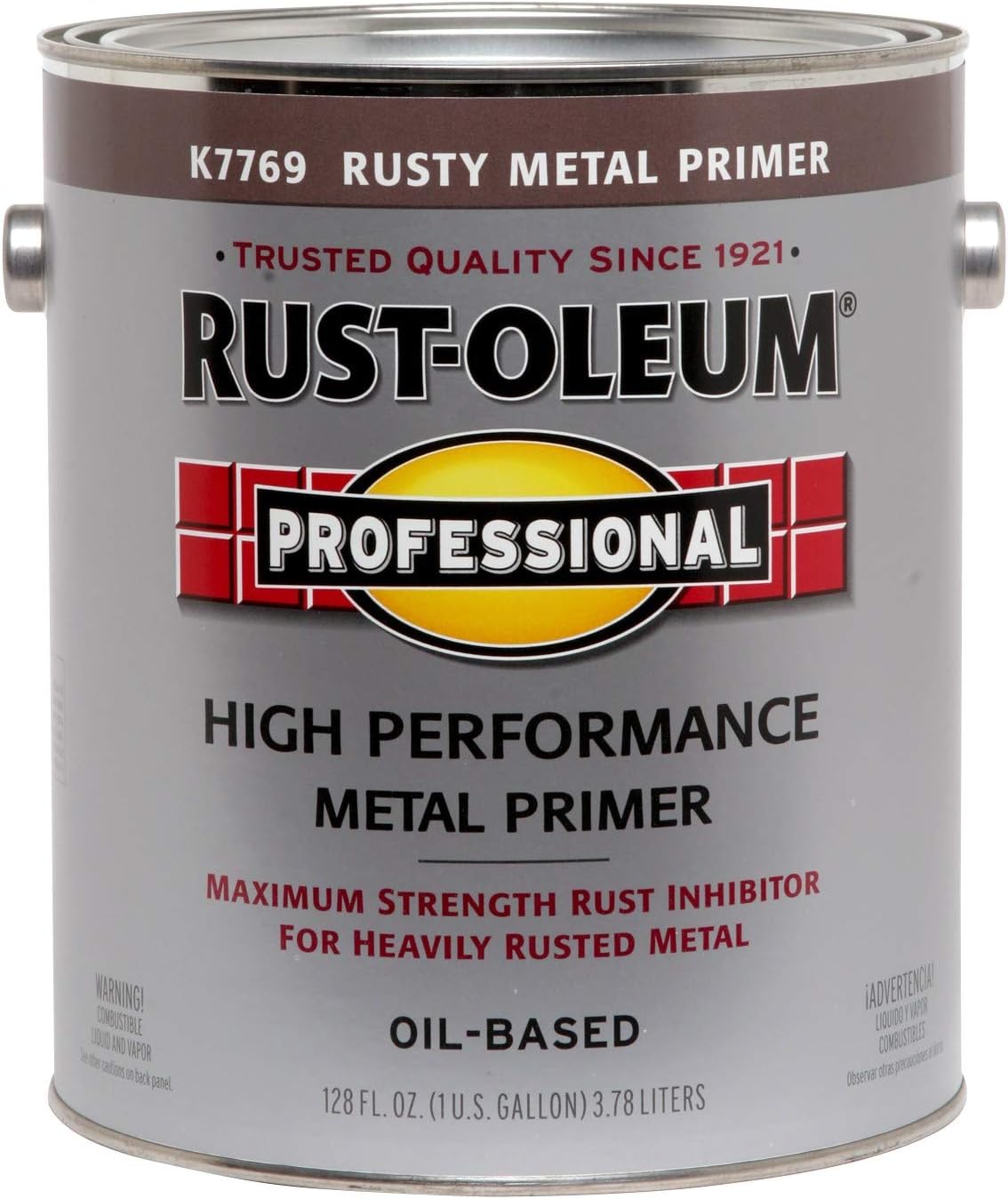 RUSTOLEUM K7769402 Professional Gallon Rusty Metal Enamel Primer, 1