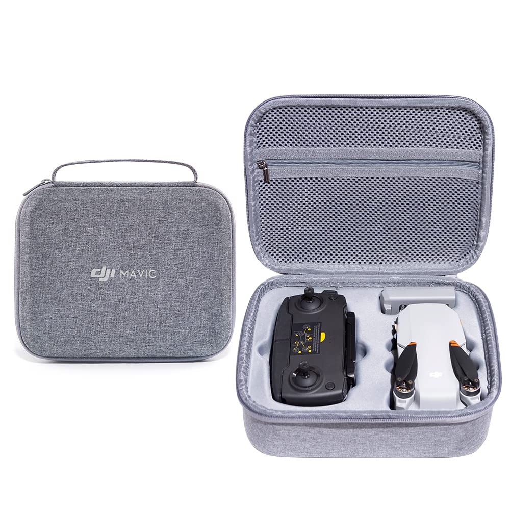 XBERSTAR Protective Case for Dji Mini SE Drone (For DJI Mini SE) [Case Only] - Grey - Utility, Gray, Minimalist