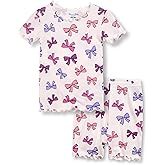 Vaenait Toddler Girls Boys Kids Girls Boys Animal Flower Patern Sleepwear Pajamas Summer Viscose Pjs