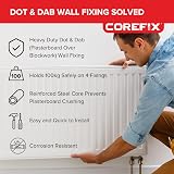 COREFIX 100mm Heavy Duty Dot & Dab Wall Fixings 4 per Set 24pk view 2