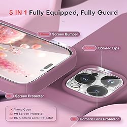 TOCOL [5 in 1 for iPhone 14 Pro Max Case, 2 Screen