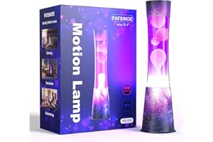 BAPOLE Liquid Motion Lamps - starry sky purple Liquid / White Wax, Beautiful Lamp, Relaxing Light, Night Light , lamps for adults, teenagers children, Bedroom Light Living Room, Novel and Cool Decorations