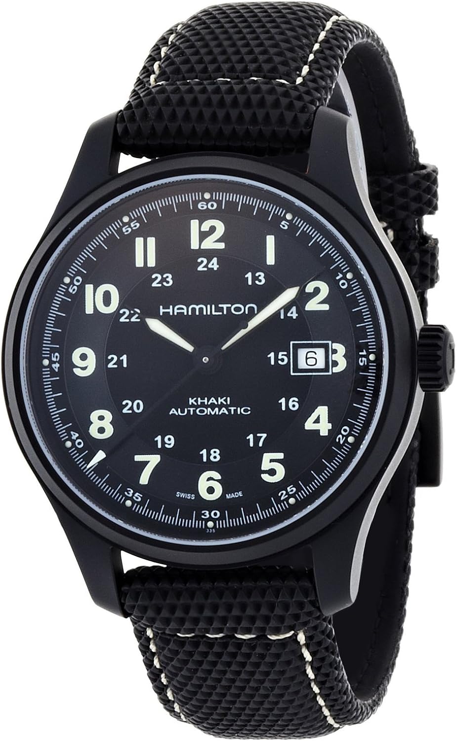 hamilton titanium field watch