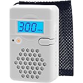 LSENLTY Carbon Monoxide Detectors, 3 Years Standby Time Carbon Monoxide Monitor, 0-999 CO Detector Range, 85dB Loud Sound Car