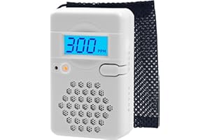 LSENLTY Carbon Monoxide Detectors, 3 Years Standby Time Carbon Monoxide Monitor, 0-999 CO Detector Range, 85dB Loud Sound Car