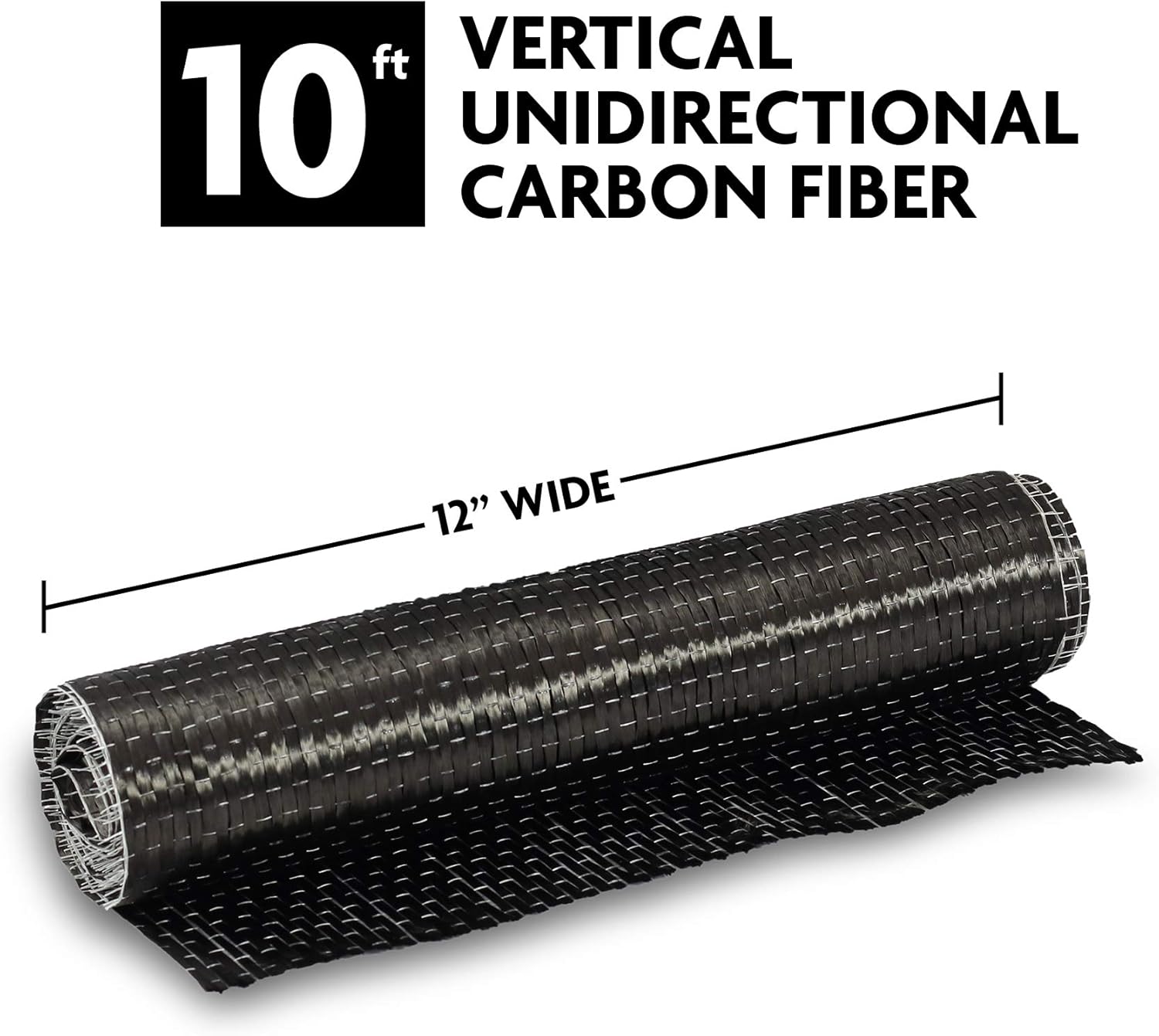 RCP USA RCF-VCRK Unidirectional Concrete Crack Repair Kit, Black, 10 Count - - 