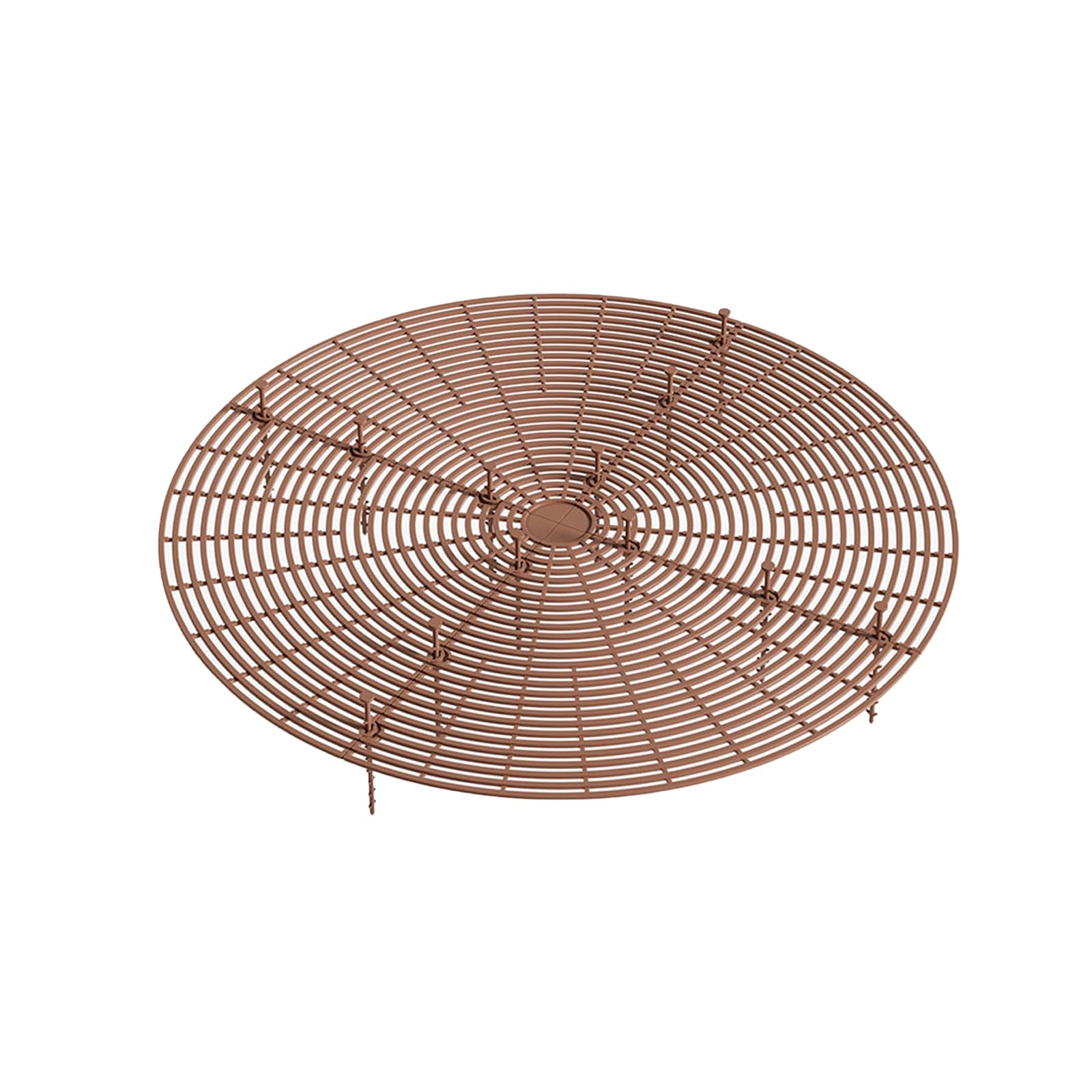 WUMUZAI 52 cm Plant Pot Cover from Animals, Cuttable Plant Pot Grid with Stakes, Round Flower Pot Soil Cover Protector, Keep Cats out of Potted Plants for Indoor Outdoor Protection