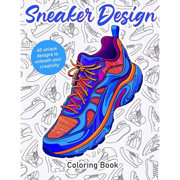 Amazon.com: The Sneaker Coloring Book: 9781856696678: Klingel