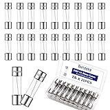 Sunxeke 20PCS F2AL250V 5 x 20mm Fast Blow Glass
