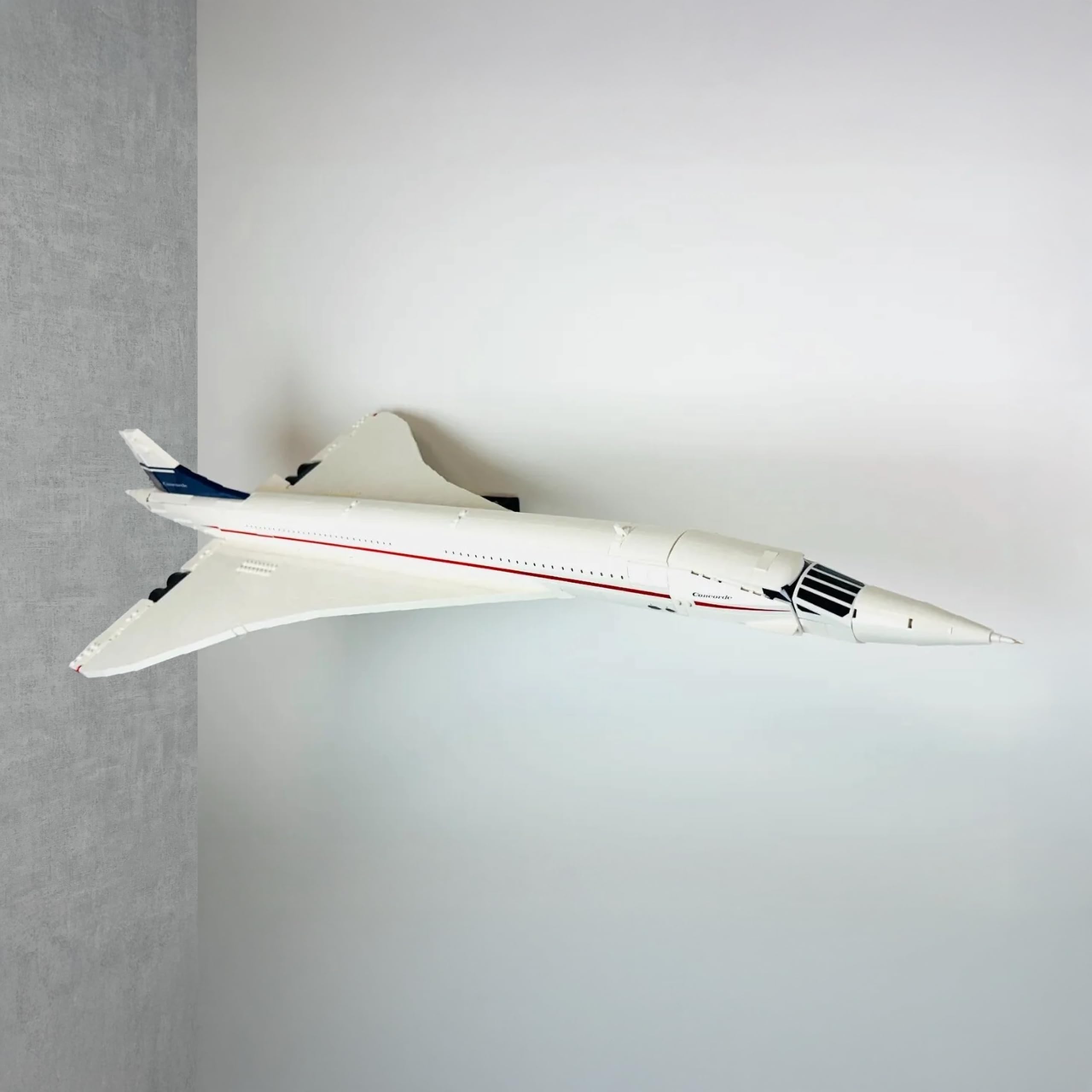 Wall Mount for Lego Icons Concorde 10318 Bracket Display Stand