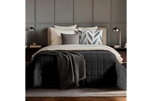 HOMESMART PRODUCTS HomeSmart 50lbs Weighted Blanket Queen Size – Heavy Pressure, Ultra Soft Hypoallergenic Fabric – The Heaviest Weighted Blanket, 92x88, Grey