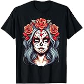 Sugar Skull Catrina 6 T-Shirt