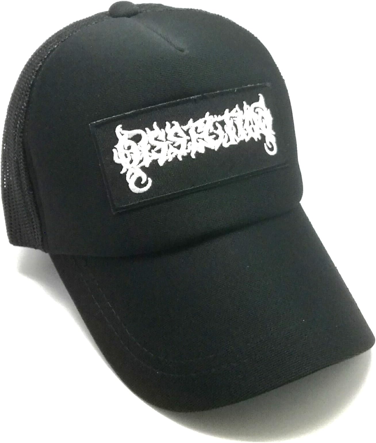 Wasuphand Dissection Extreme Baseball Cap Hard Rock Heavy Metal Punk Hardcore Band Music Sew On Patch Embroidered Hiphop Snapback Unisex Adjustable Thrash Band Music Patch Applique Black