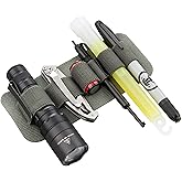 Vertx MAK Band Split – Modular Tactigami Kit Organizer Panel for Flashlights, Tools & Pens, Hook-and-Loop Attachment