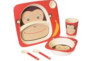 Safety 1st Bamboo 5 Piece Feeding Set