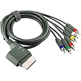 TraderPlus 6ft Component HDTV Video & RCA Stereo AV Cable Cord for Microsoft Xbox 360 / Xbox 360 Slim