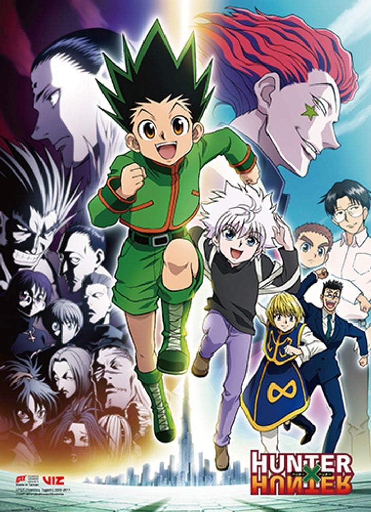 Amazon Com Great Eastern Entertainment Hunter X Hunter Key Art 2 Hi End Wall Scroll Posters Prints