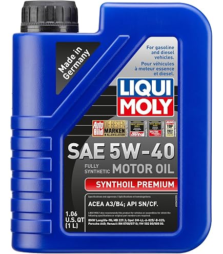 Amazon.com: LIQUI MOLY Top Tec 4110 SAE 5W-40 Motor Oil | 1 Liter