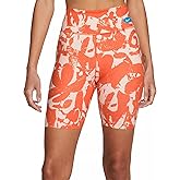 Nike One Women's Mid-Rise 7" Bike Shorts DD0243-010 Size