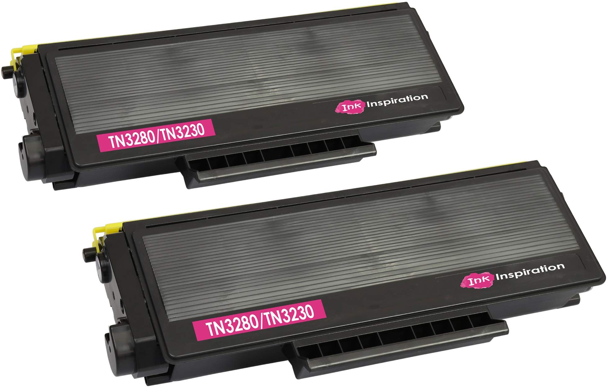 2 Compatible TN3280 TN3230 Laser Toner Cartridges for Brother HL-5340D HL-5350DN HL-5350DNLT HL-5370DW HL-5380DN DCP-8070D DCP-8085DN MFC-8370DN MFC- 8380DN MFC-8880DN MFC-8890DW | High Yield