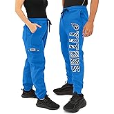 Zubaz NFL Men's Fleece Cargo Jogger Sweatpants (Small - 3XL)
