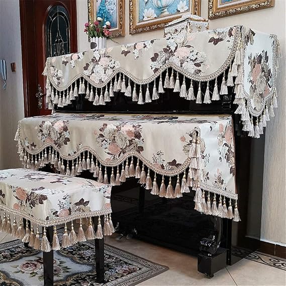 Techecho Upright Piano Cover Piano Cover Dustproof