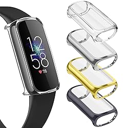 Vanjua Compatible with Fitbit Luxe Screen Protector