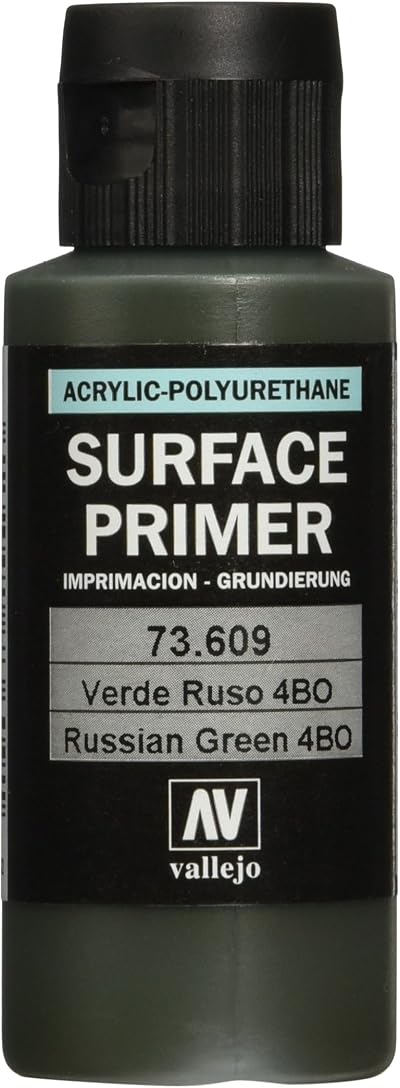 Vallejo Model Color 60 ml Polyurethane Primer Russian Green
