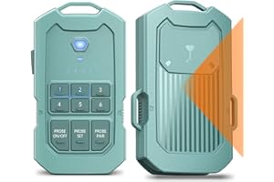 LETWESAF Wireless Radar Motion Alarm System, 1/2 Mile Range, Hideable Motion Sensor & Detector, Rechargeable Battery, IP65 Waterproof - Ideal for Home Security, Driveways, Camping