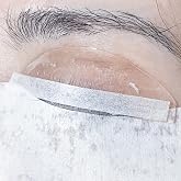 PERMANIA Lash Lift Paper Strips, 1000P Lash Perm Paper Preventing Lashes from Popping Out for Eyelashes Lifting Lash Lift Ribbon (White)