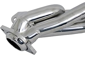 BBK 3510 1-5/8" Shorty Tuned Length Performance Exhaust Headers for Ford F Series Truck F150 302 - Chrome Finish