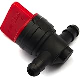 Briggs & Stratton 698183 Fuel Shut-Off Valve For Quantum and Selected Models, In-Line Valve,Black