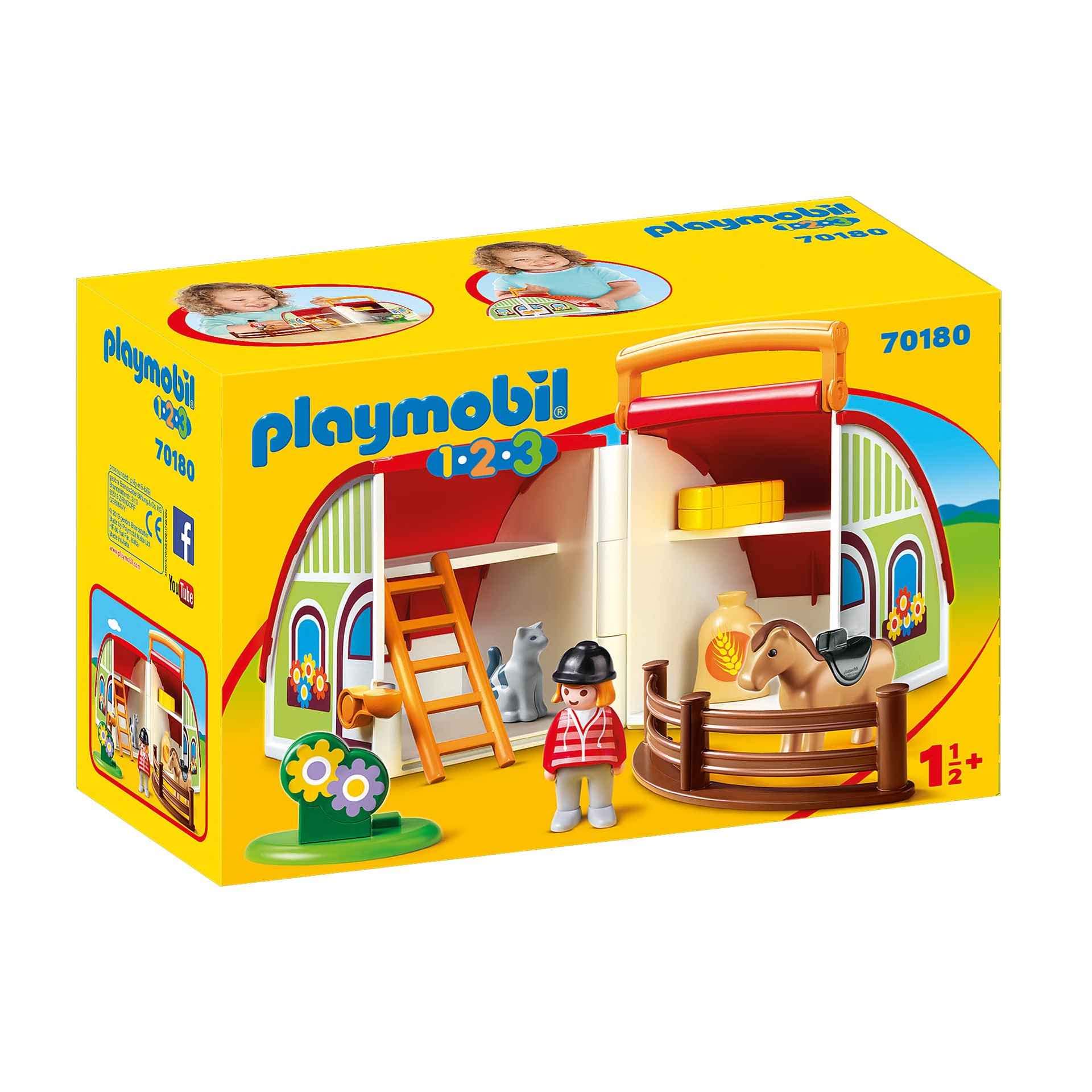 Playmobil 70180 1.2.3 My Going Tabard, Fun Imaginative Role-Play, PlaySets Suitable for Children Ages 4+