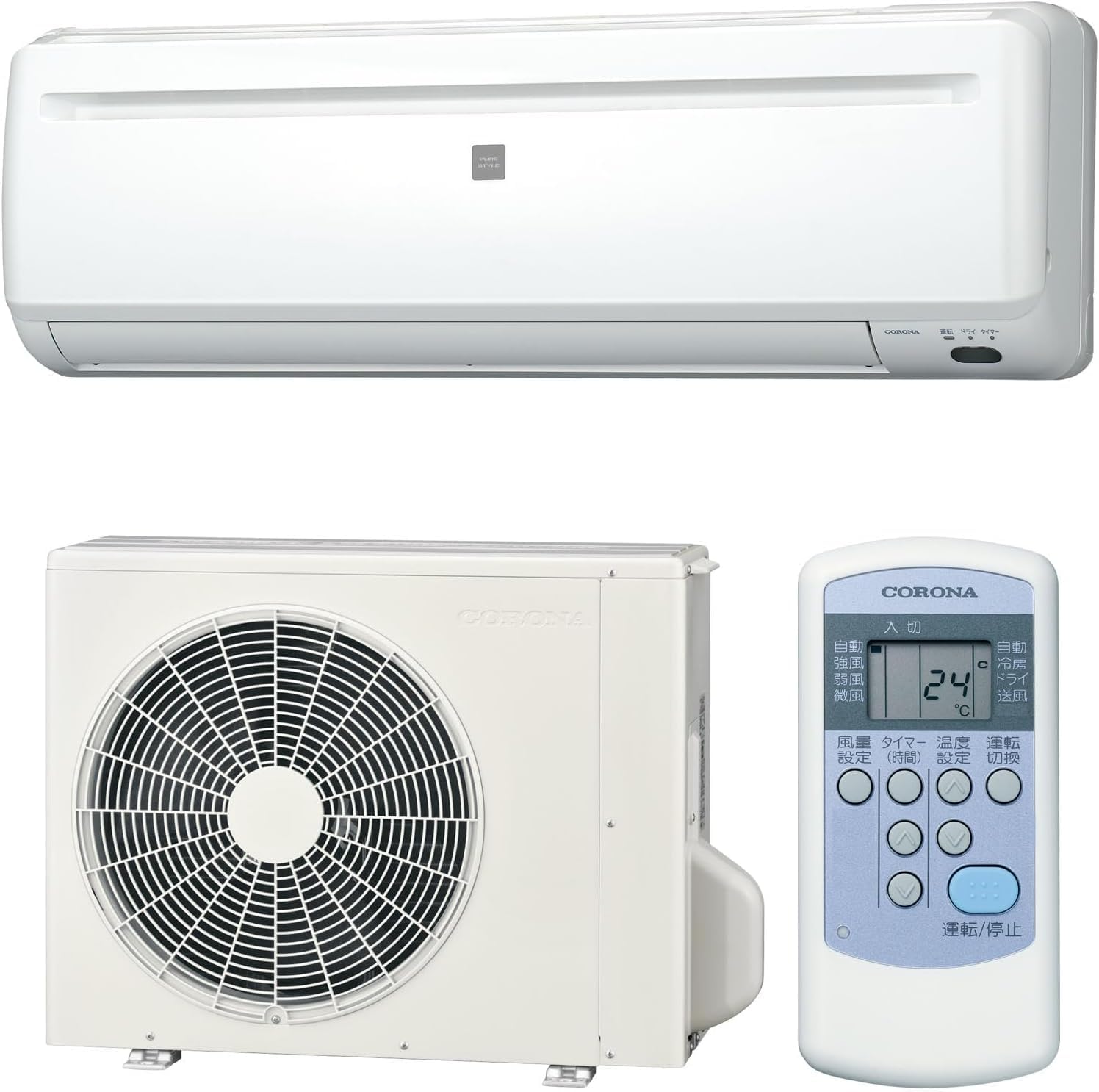 CORONA RC-2224R-W リララ冷房専用シリーズ 6畳用 コロナ の商品画像