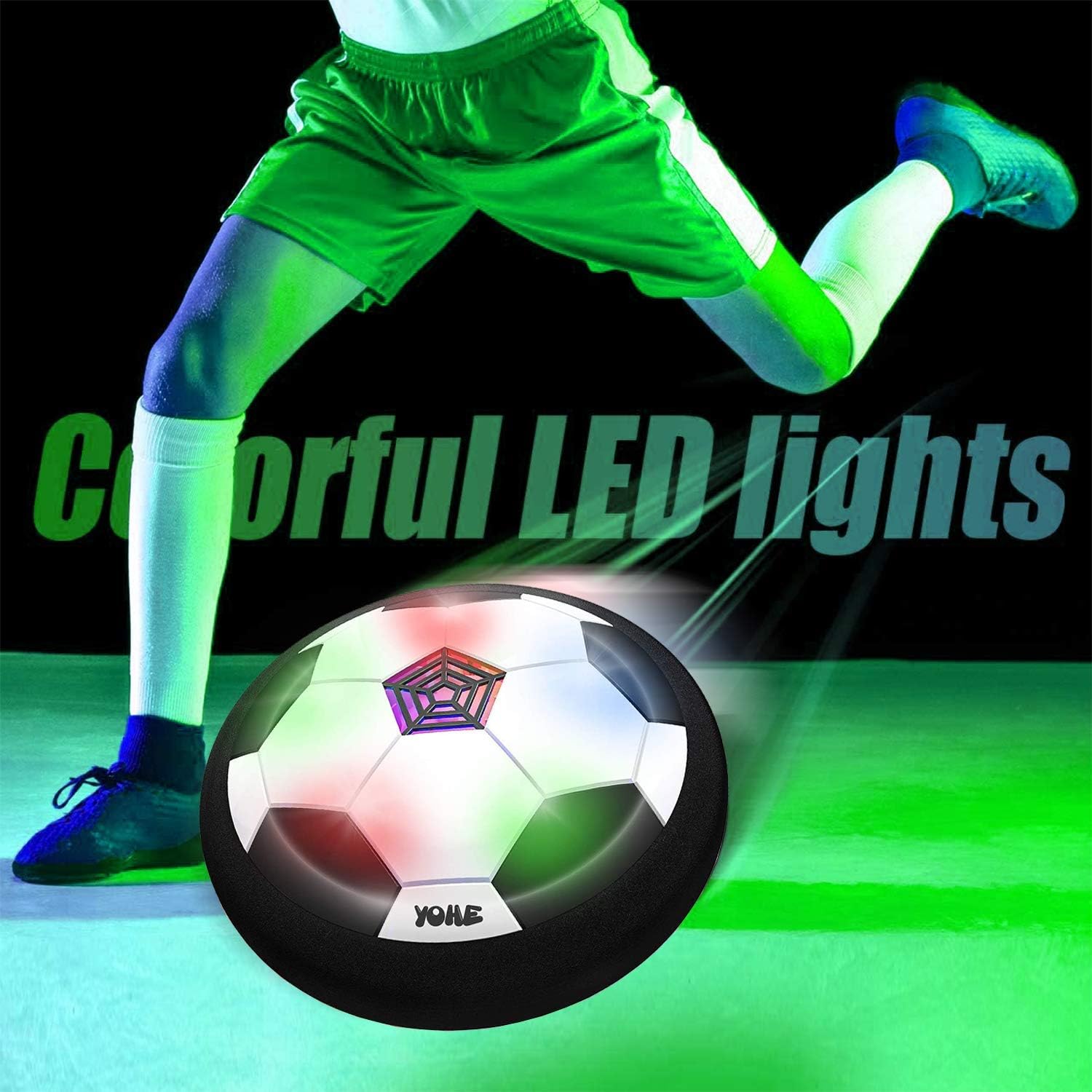 YOHE Gifts Boy Toys for 2-12 Year Old Boys ,Hover Ball for Kids, Indoor and Outdoor Toys Age 2 3 4 5 6 7 8 9,Educational Holiday Birthday Festival Gift for Toddlers Girls Kids Boys Age 2+ (Single): Toys & Games