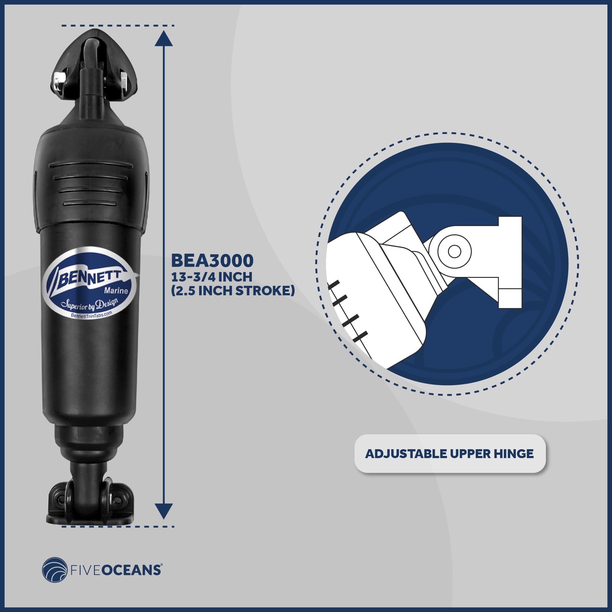 Mua Bolt Electric Trim Tab System 24" x 12", Includes