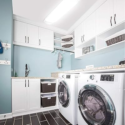 Buy Faithsail 4ft Led Flush Mount Kitchen Light Fixtures 50w 5600lm 1 10v Dimmable 4000k 4 Foot Led Kitchen Lighting Fixtures Ceiling For Craft Room Laundry Fluorescent Replacement 2 Pack Online In Turkey B07wzkskck