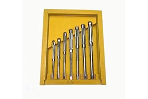 OMEX Micro Expanding Hand Reamer 7 Pcs Set 1/4"- 15/32" - New Boxed Set Adjustable