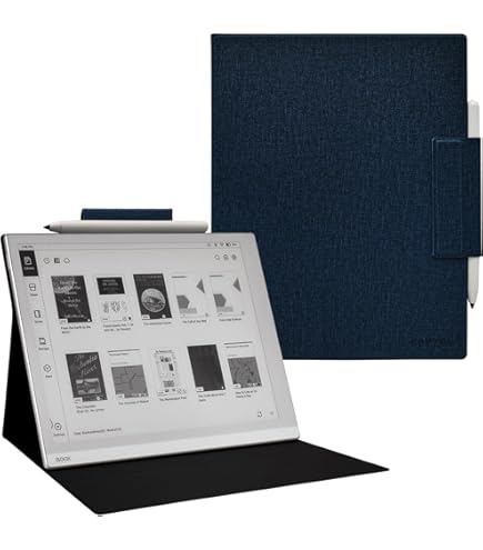 Amazon.com: BOOX Go 10.3 Magnetic Leather Case (Off-White