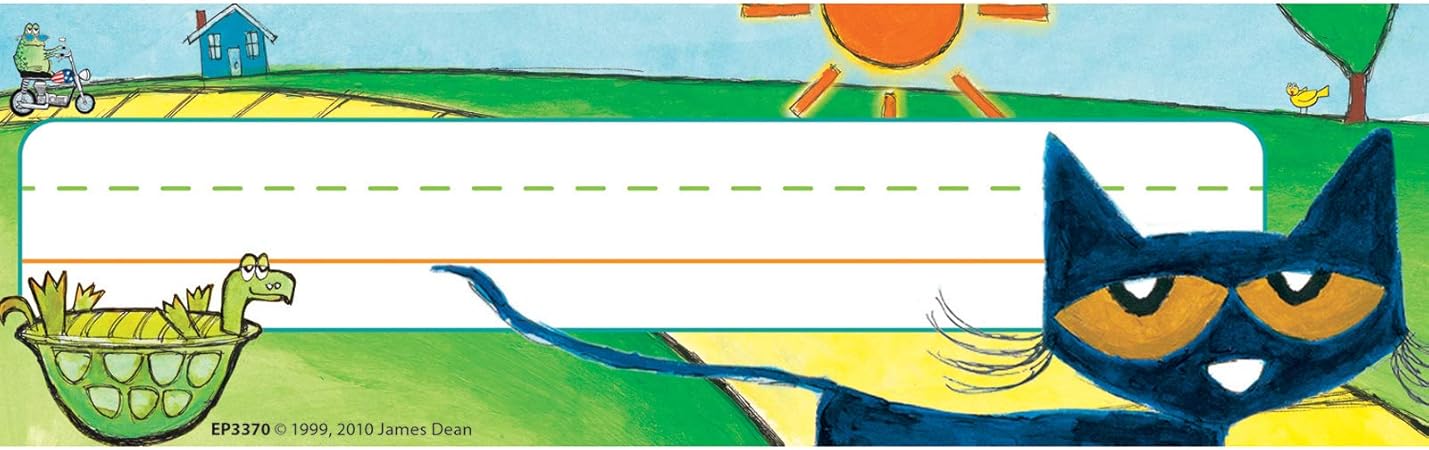 Amazon Com Pete The Cat Nameplates Office Products