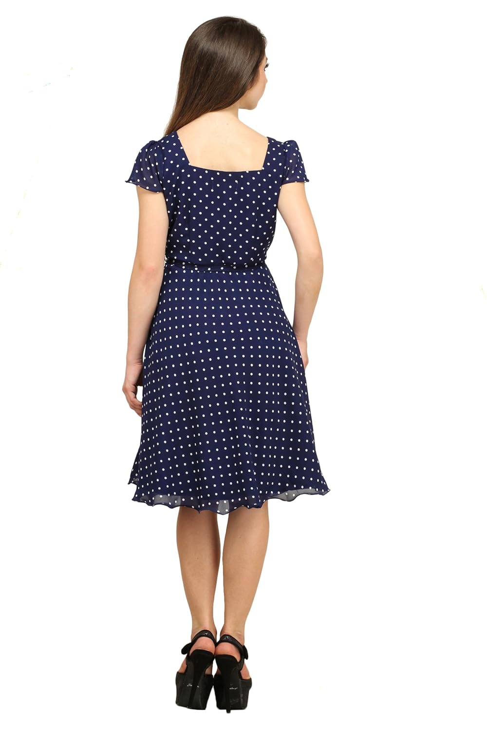 colorfuel women's georgette dress