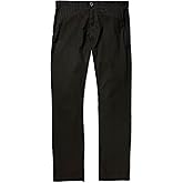 Volcom Men's Frickin Modern Fit Stretch Chino Pant Black